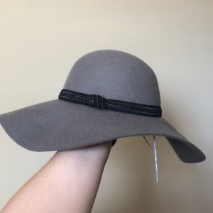 Gray Wool Hat